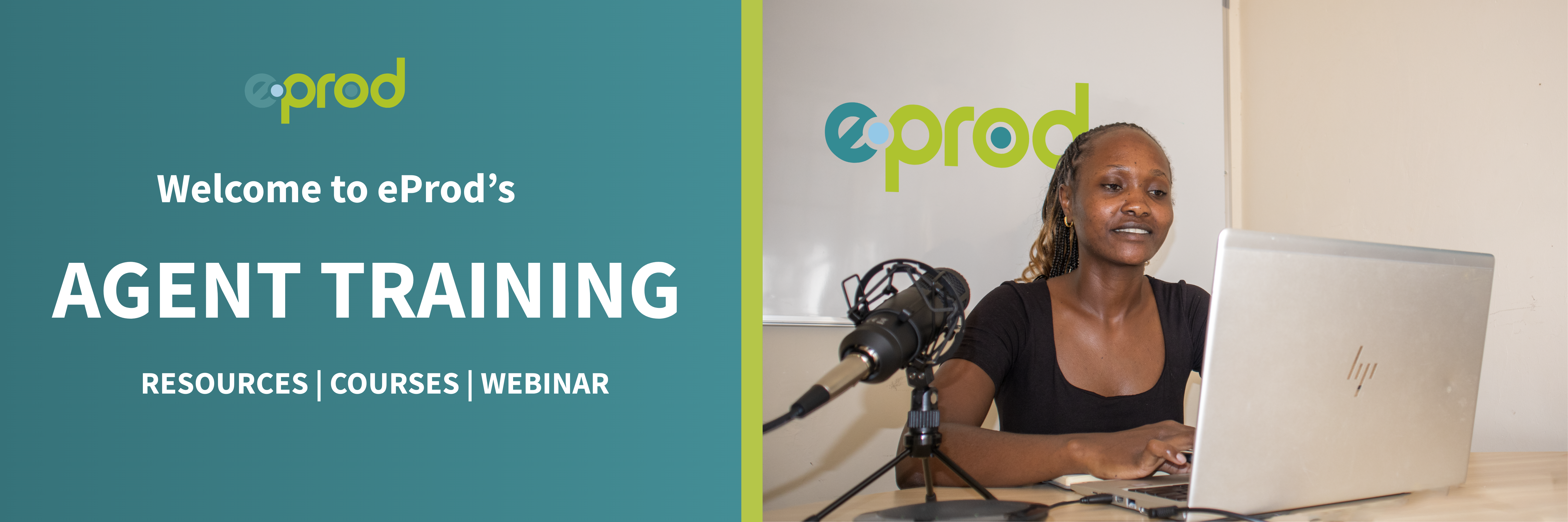 welcome to eProd's Agent Training